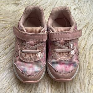 Stride Rite Toddler Girl Light up Sneakers Floral Pink